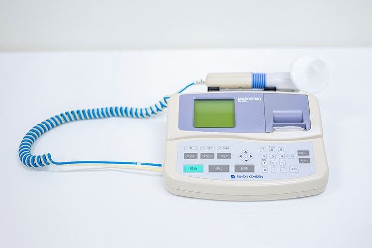 肺機能検査機器